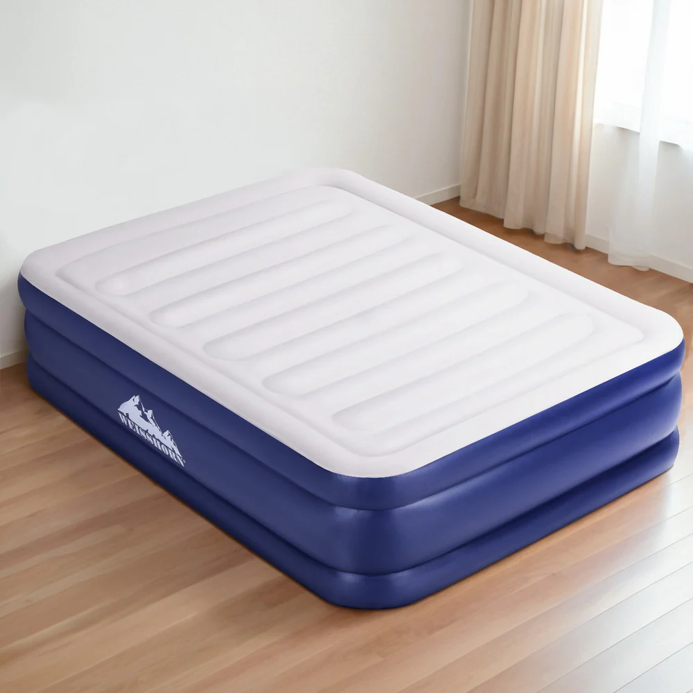 Factory Buys 51cm Air Mattress Inflatable Bed Air Bed - Queen - Nurns