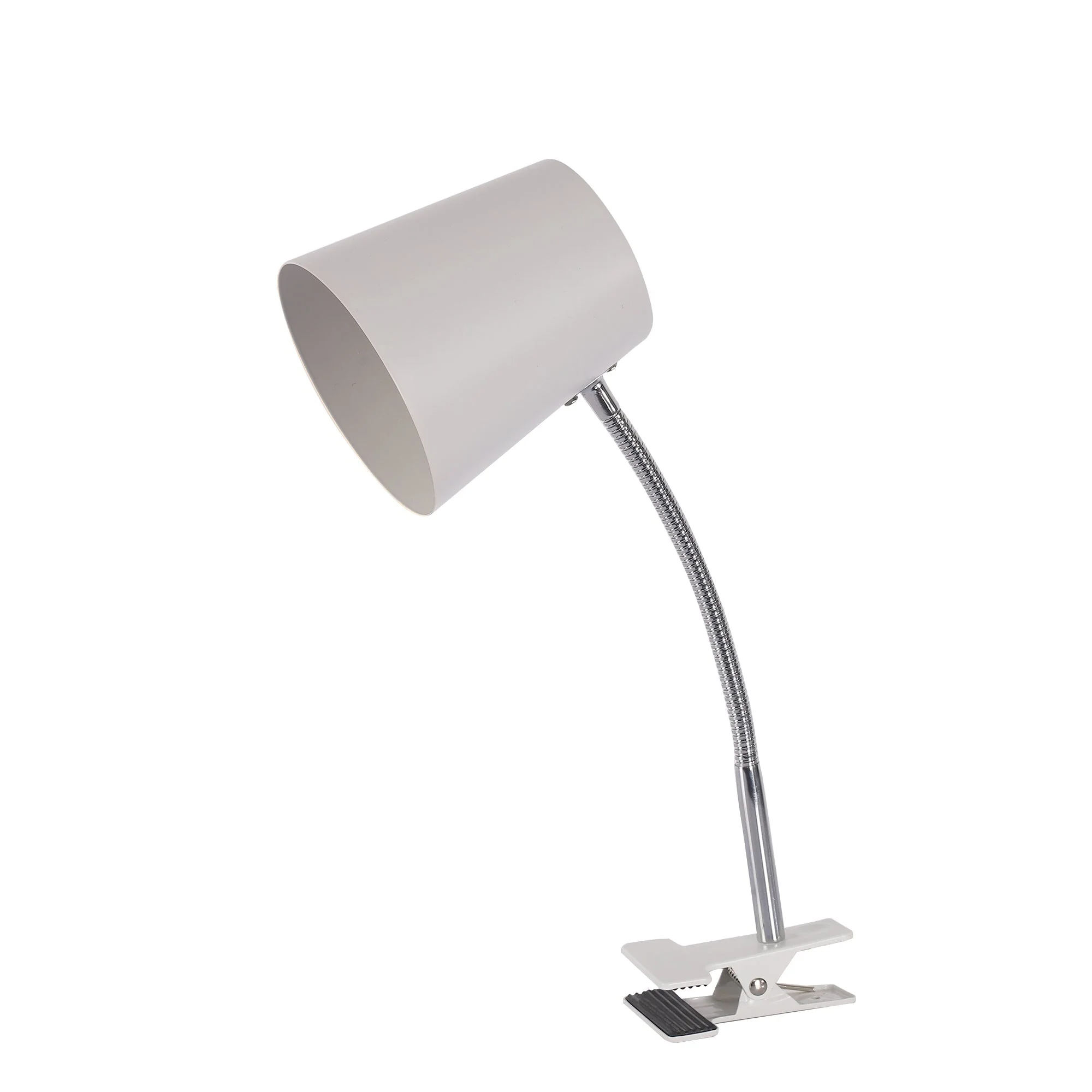 Stylish Cone Shape Metal Table Lamp - White - Nurns