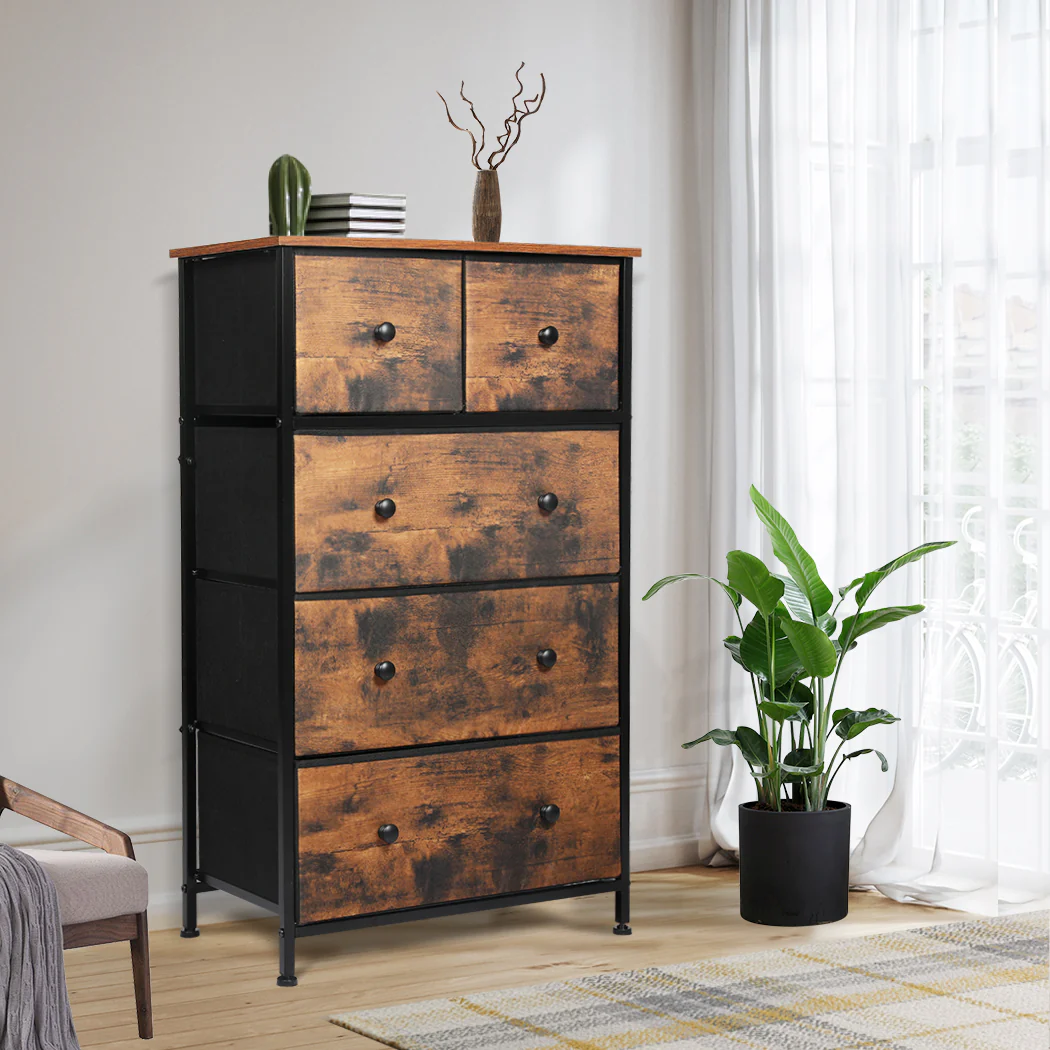 Levede Storage Cabinet Tower Chest 300 Pcs - Nurns