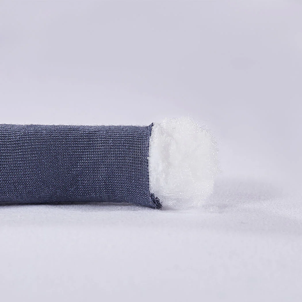 Whimsy Weighted Soft Blanket Knitted Chunky Bulky Knit 6.5KG - Dark Grey - Nurns