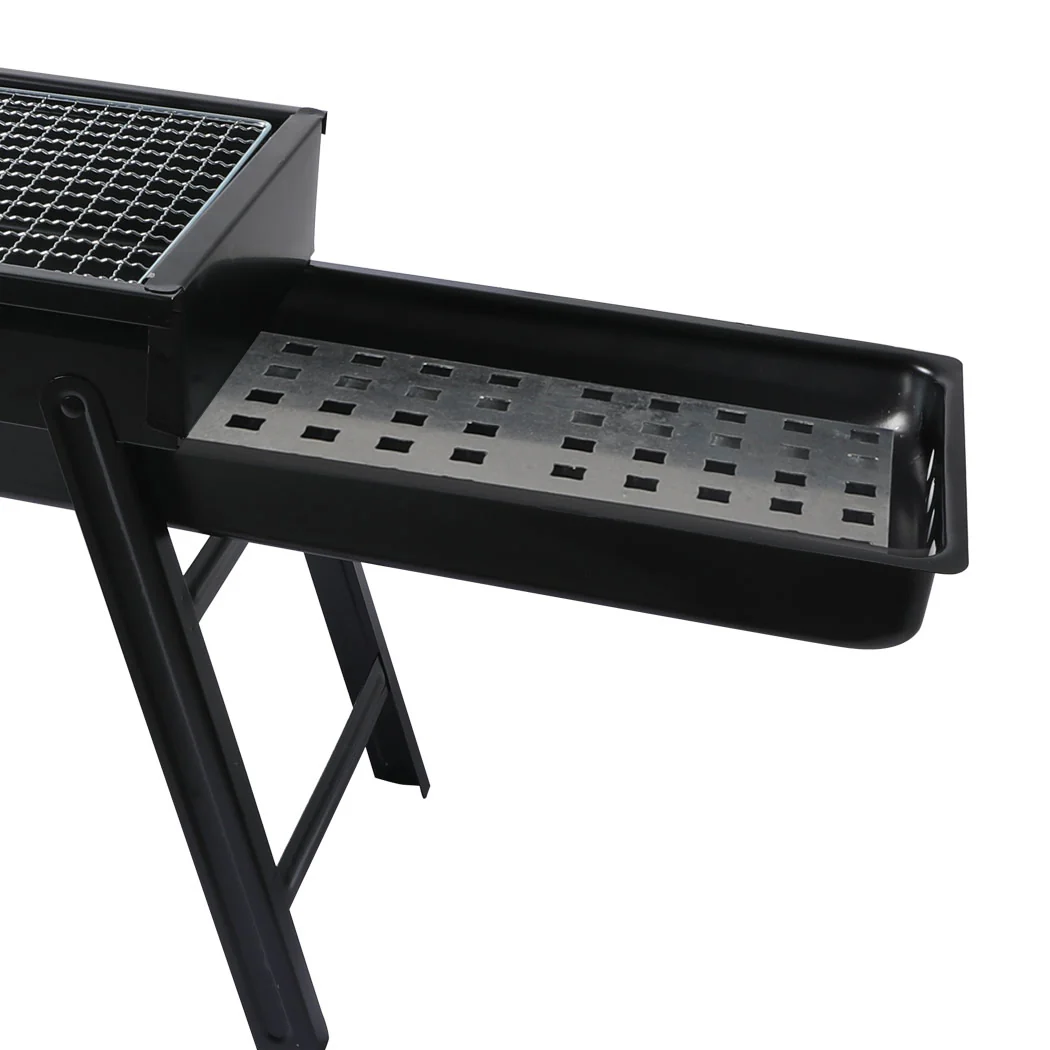 Charcoal BBQ Grill Portable Hibachi Barbecue Outdoor Foldable Camping Picnic Set - Nurns