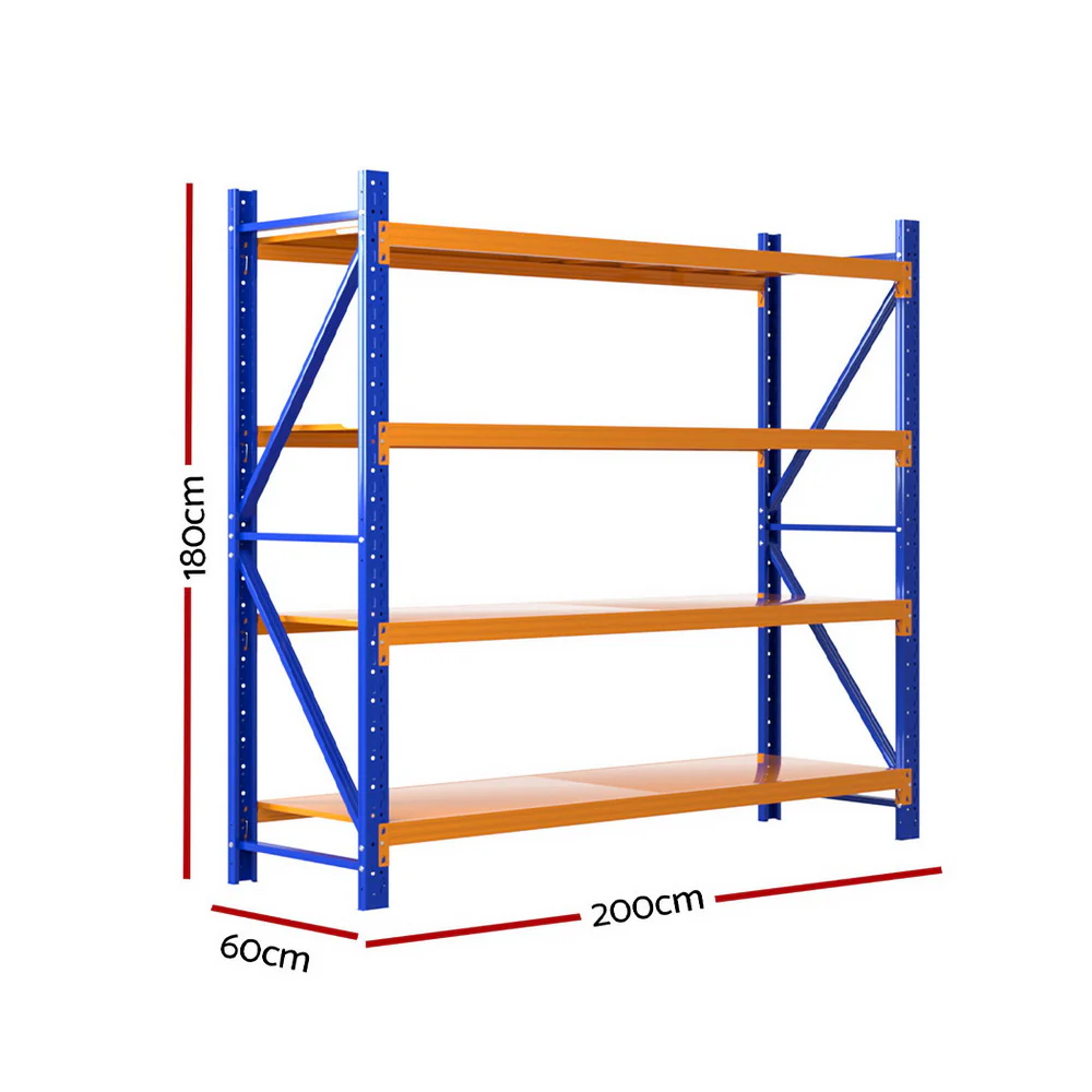 Giantz 2Mx1.8M Warehouse Shelving Garage Rack - Nurns