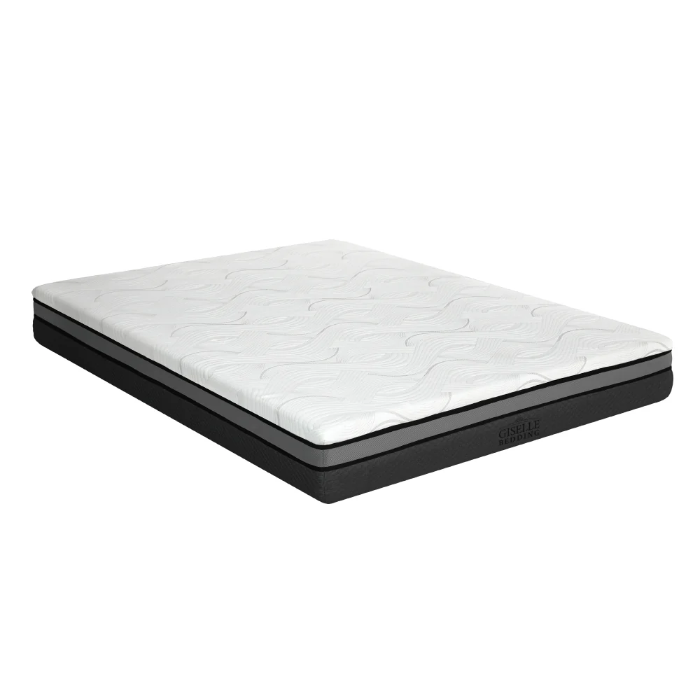 Akira 25cm Memory Foam Mattress Cool Gel Non Spring Comfort - Double - Nurns
