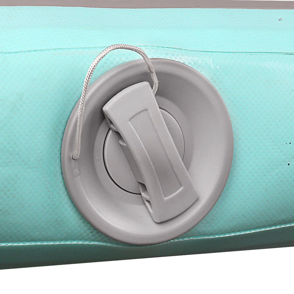 Everfit 3m x 1m Air Track Mat Gymnastic Tumbling Mint Green and Grey - Nurns