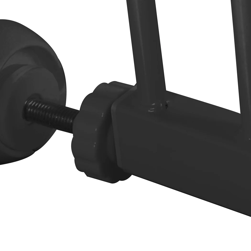 Baby Kids Safety Security Gate Stair Barrier Doors Extension Panels 20cm Black - Nurns