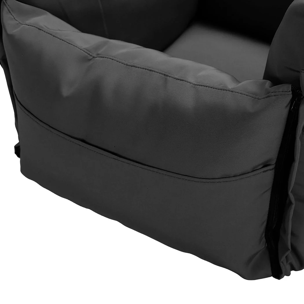 PaWz Dog Car Seat Booster Belt Black - Nurns