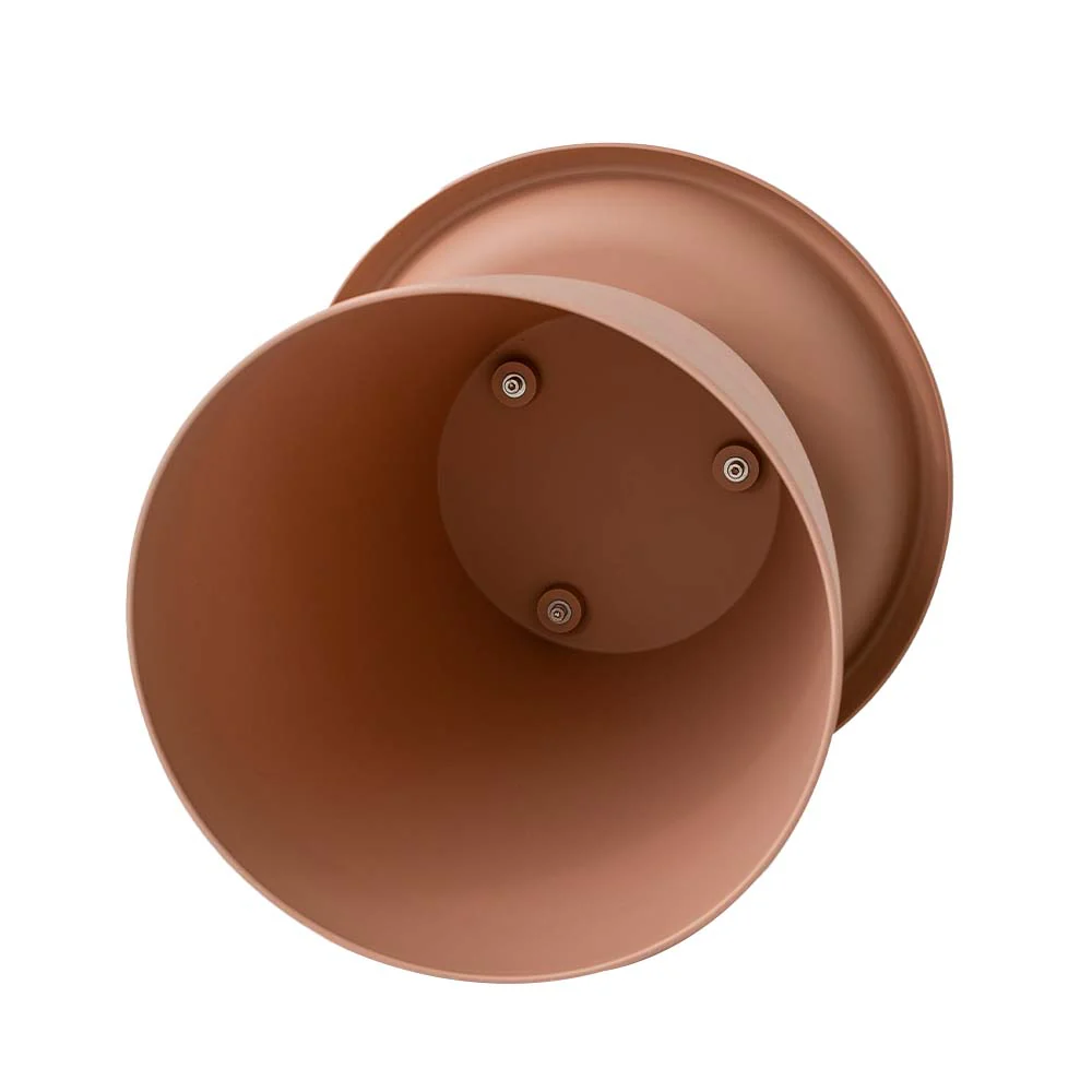 Iliana Coffee Table Round 52cm Plastic - Pink - Nurns