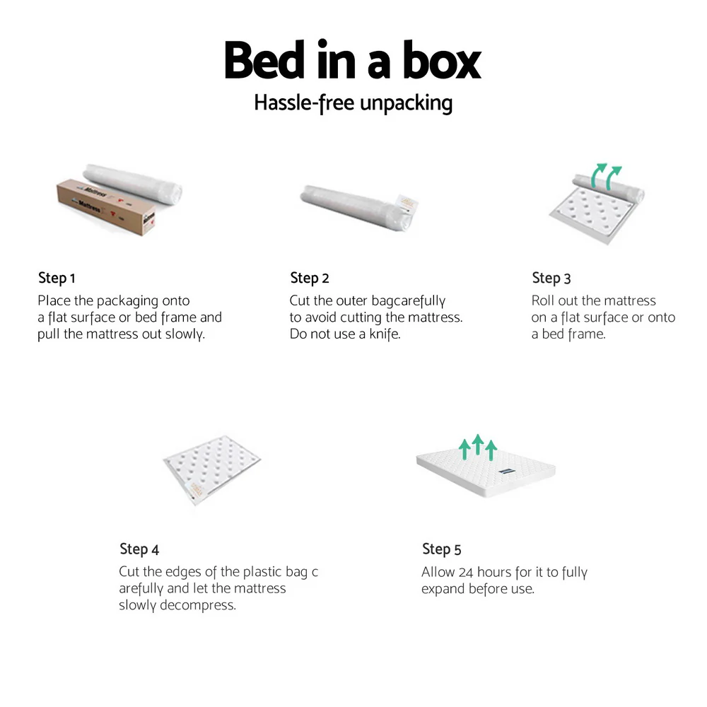 Shain 13cm Mattress Tight Top - King Single - Nurns