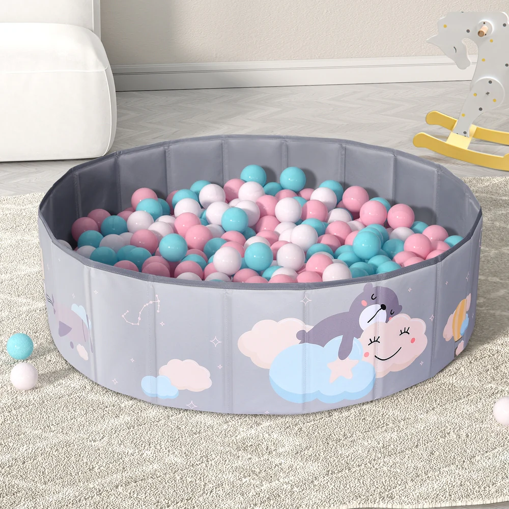 Kids Ball Pool Pit Toddler Ocean Play Foldable Child Playhouse Storage Bag - Nurns