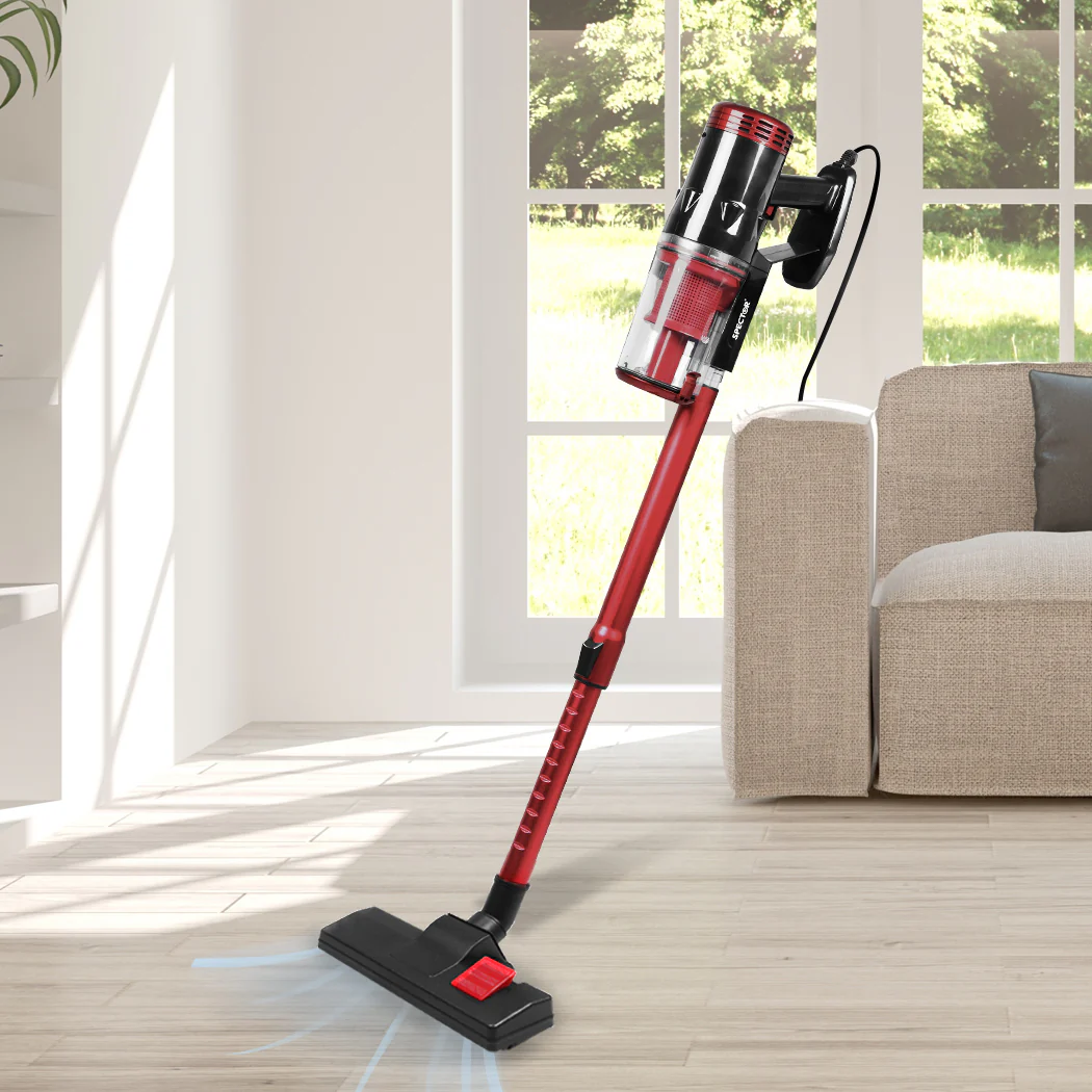 Spector Vacuum Cleaner Corded Stick Red - Nurns