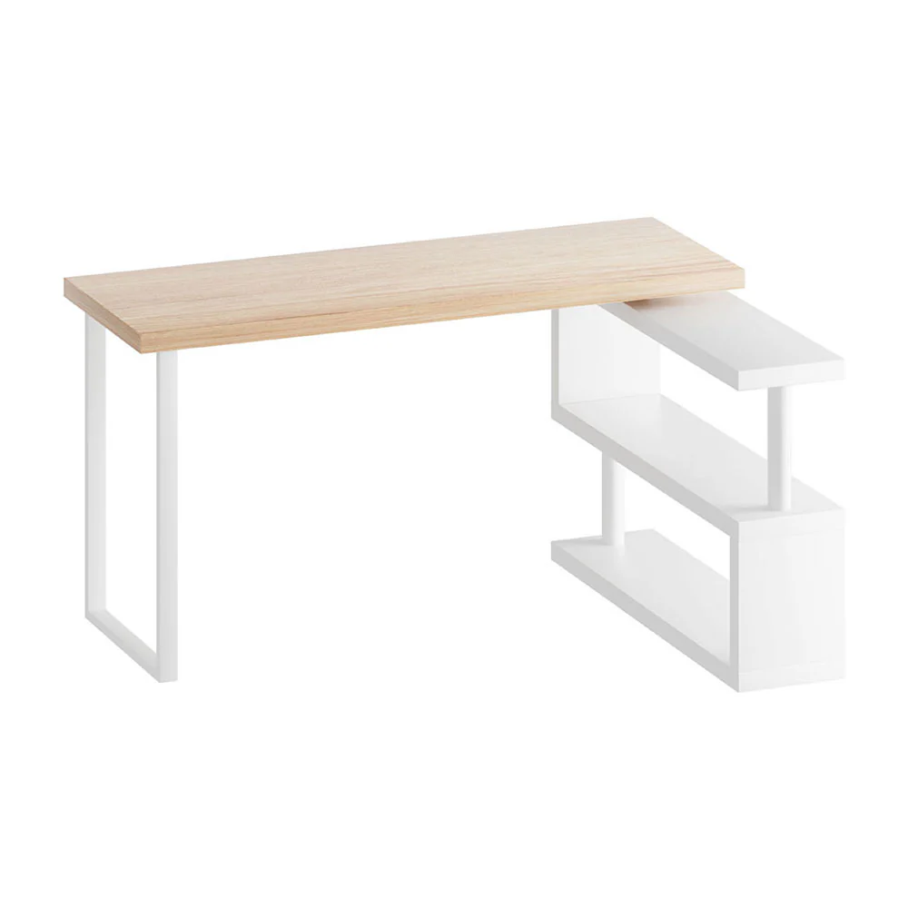 Artiss Computer Desk Bookshelf 140cm - Nurns