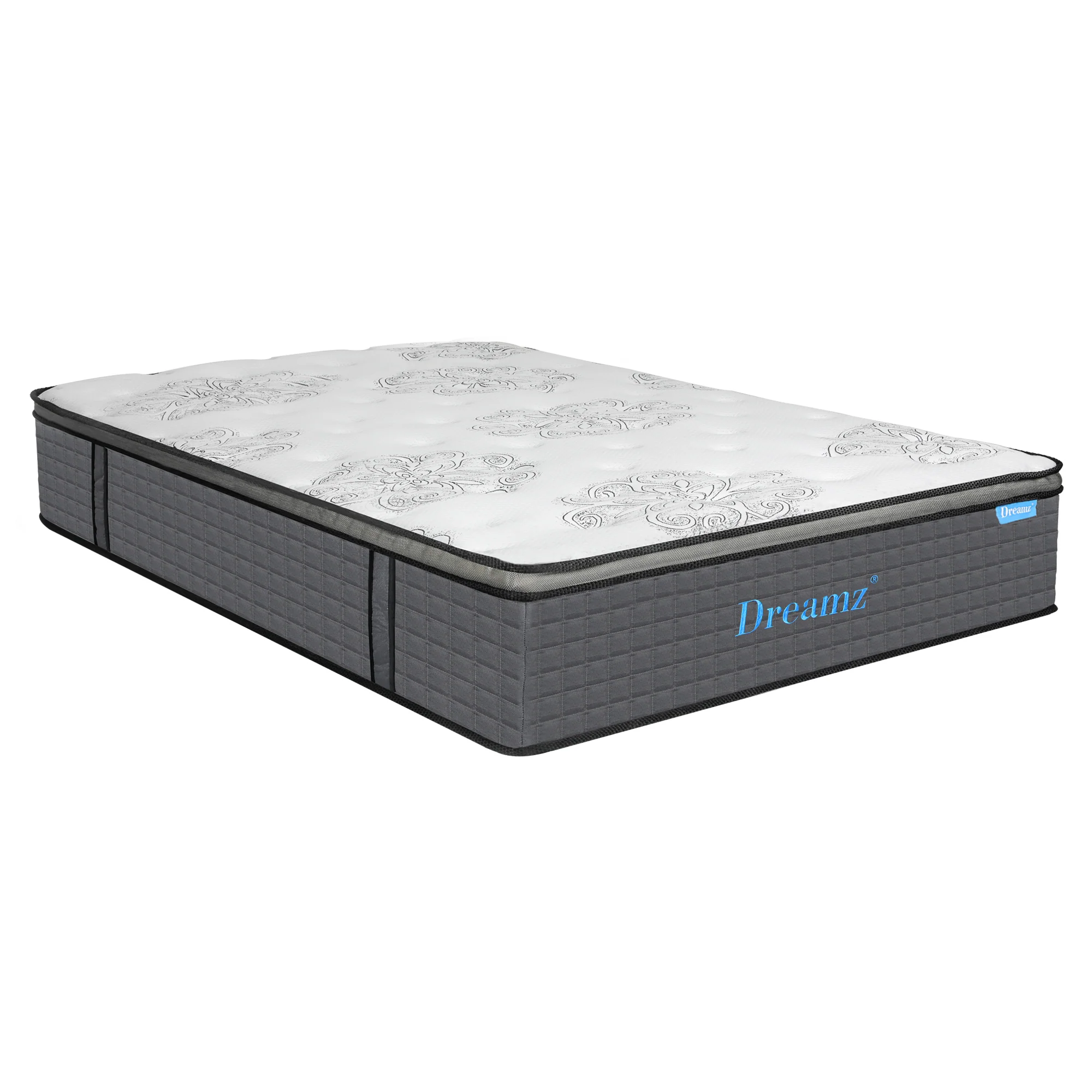 Ysabel 35cm Spring Mattress Bed Pocket Egg - Queen - Nurns