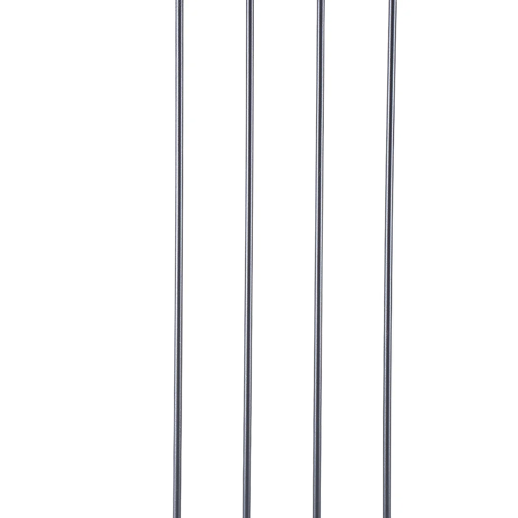 Baby Kids Safety Security Gate Stair Barrier Doors Extension Panels 30cm Black - Nurns