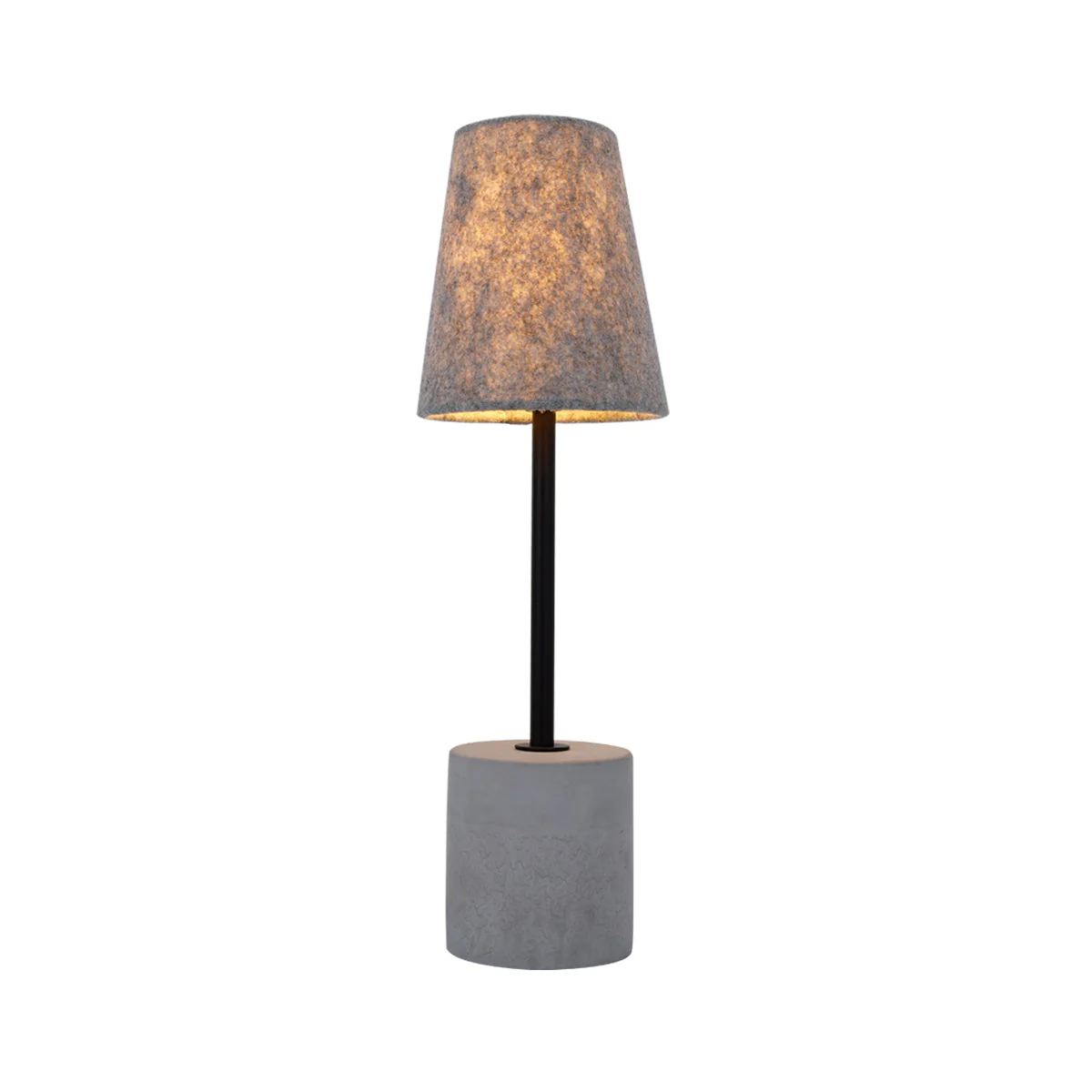 Simplistic and Elegant Table Lamp - Grey - Nurns