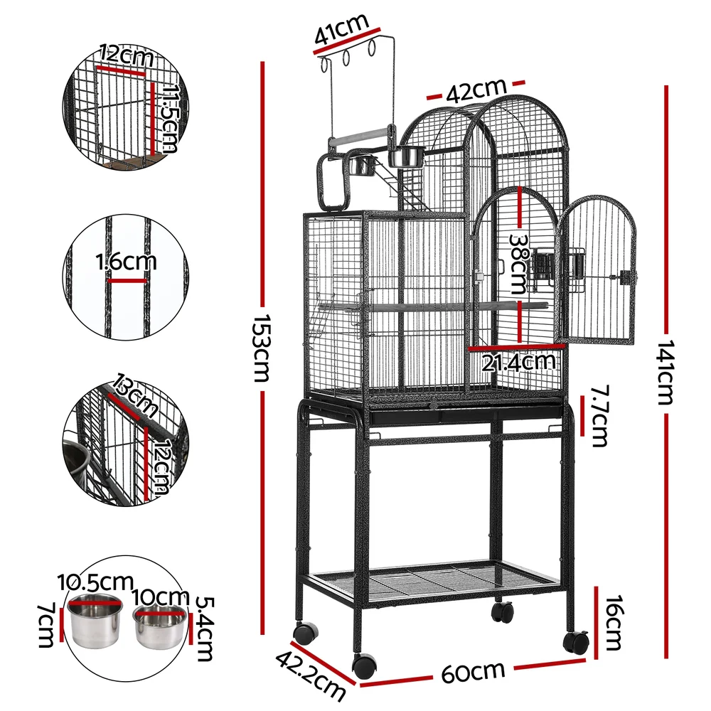 Bird Cage 153cm Large Aviary - Nurns