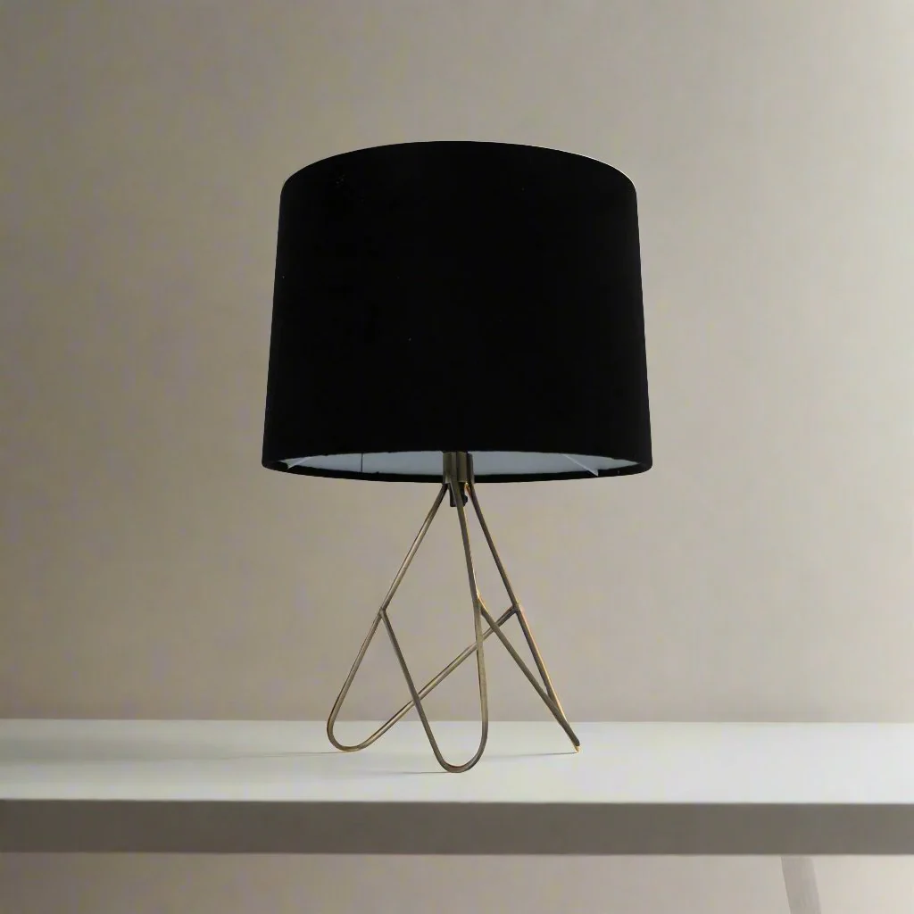Table Lamp - Antique Brass - Nurns