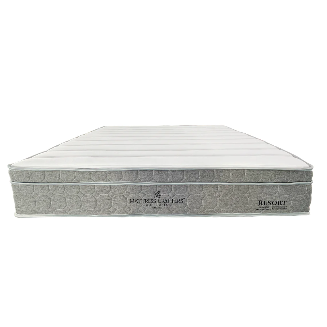 Olivia 24 cm 7 Zone Pocket Spring Mattress - Queen - Nurns