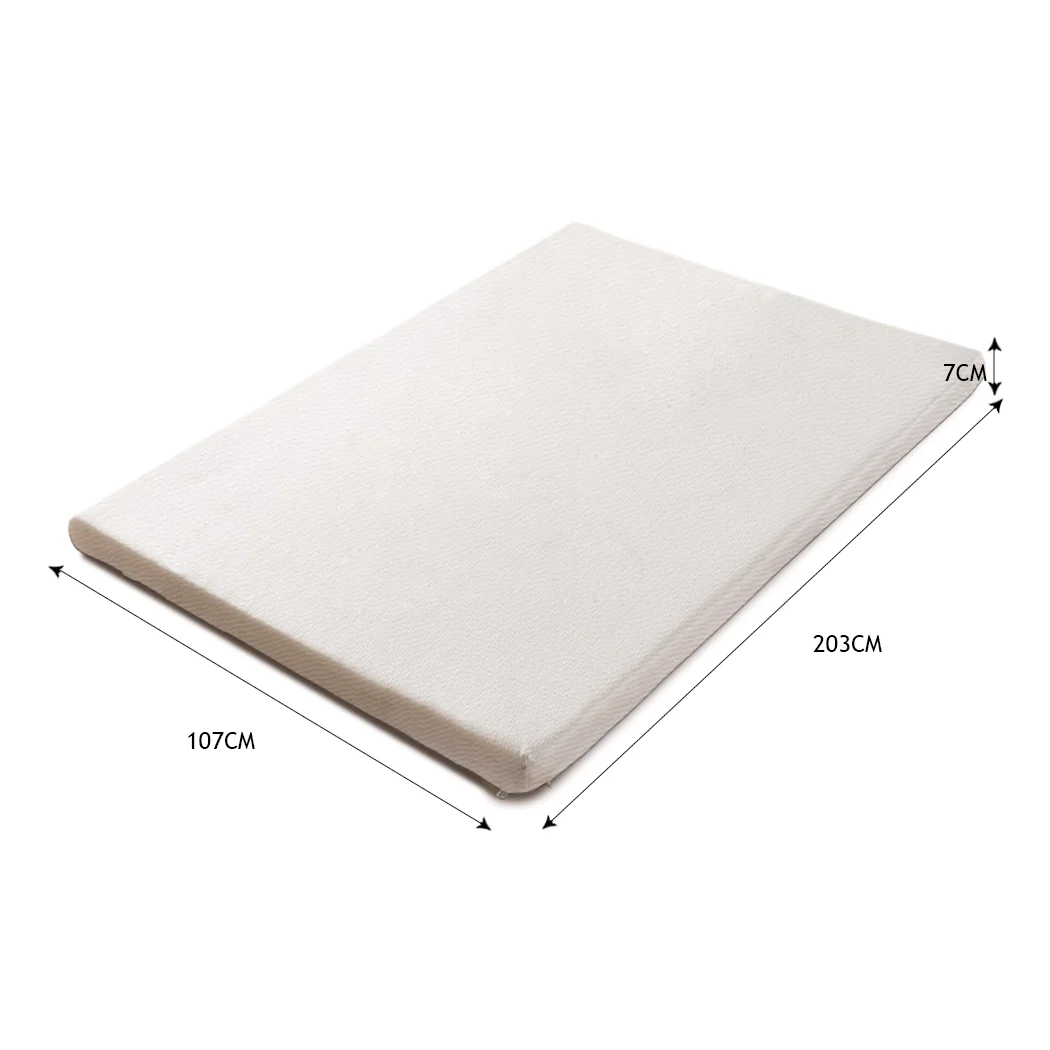 King Single DreamZ 7cm Memory Foam Bed Mattress - Nurns