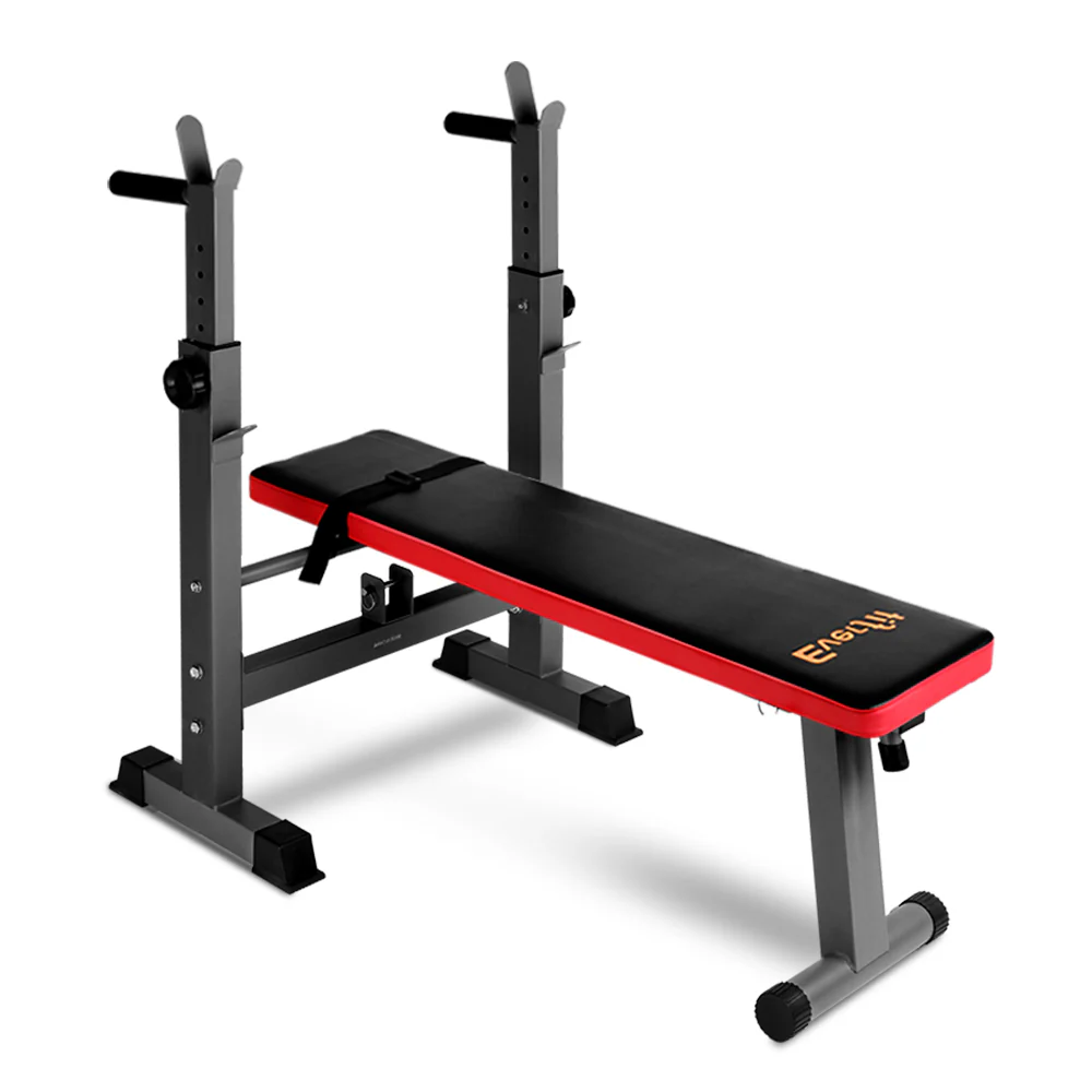 Everfit Weight Bench Squat Rack Bench Press Home Gym Equipment 200kg - Nurns