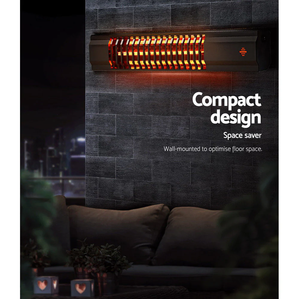 Electric Strip Heater Radiant Heaters 2000W - Nurns