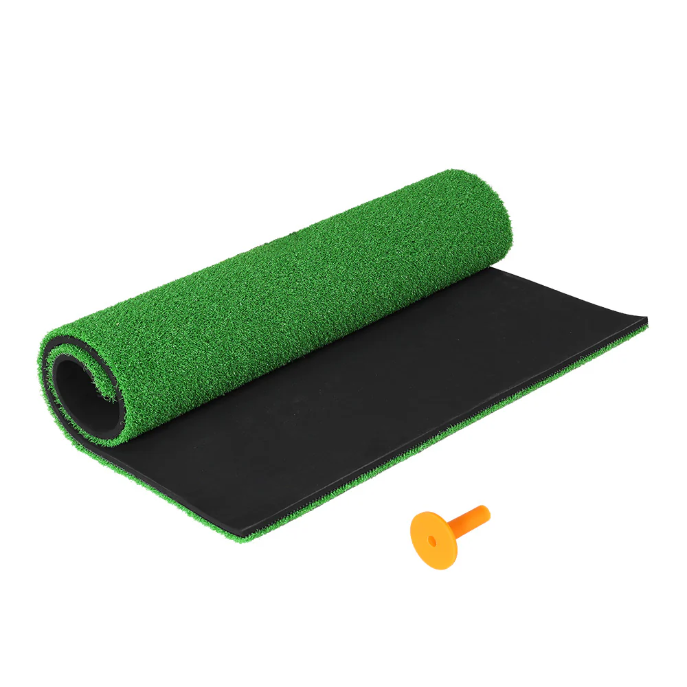 Everfit Golf Hitting Practice Mat Portable Driving Range Training Aid 80x60cm - Nurns