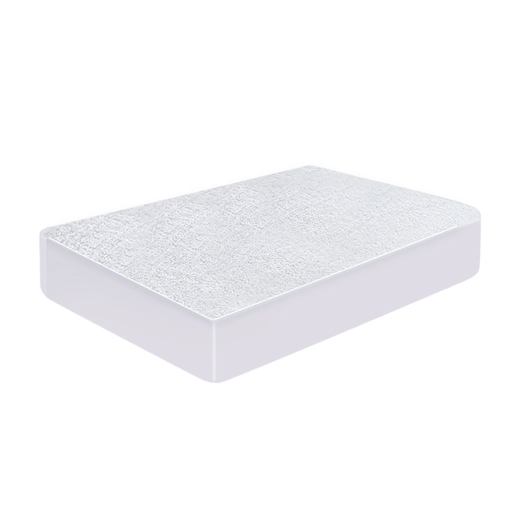 Single DreamZ Terry Cotton Fully Fitted Waterproof Medium Mattress Protector - Nurns
