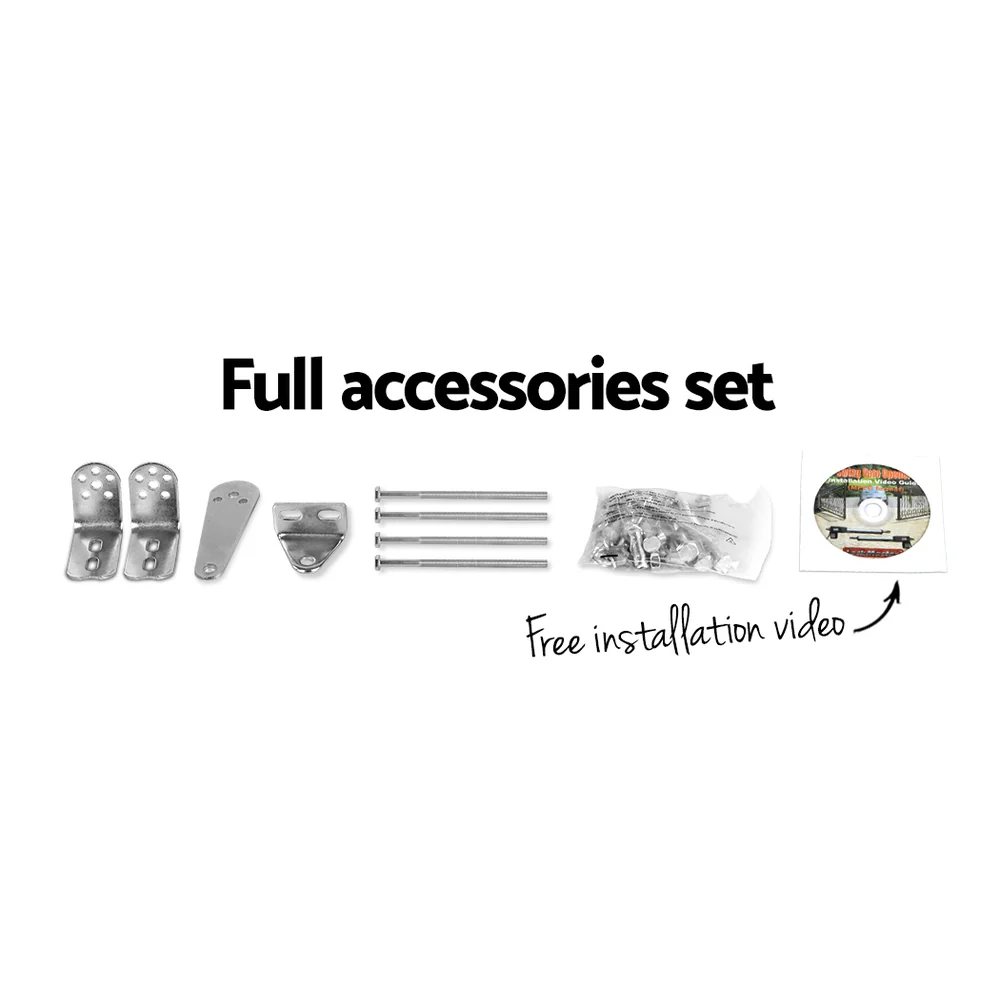 Automatic Electric Gate Opener Single Swing Remote Control 300kg 5m - Nurns