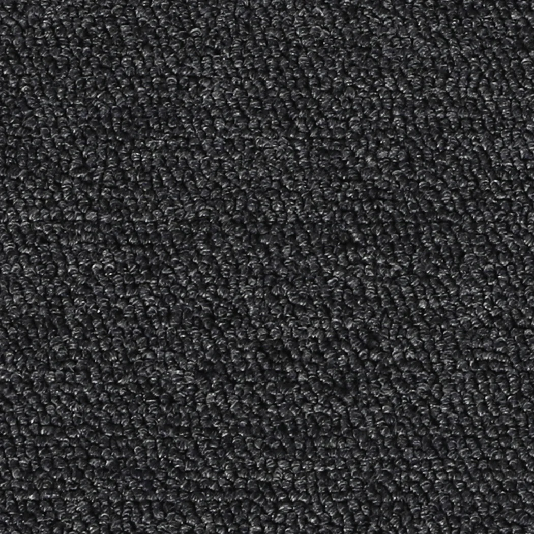 Roxine Set of 20 50x50 Carpet Tiles Box Heavy Commercial Retail Office Premium Flooring - Black - Nurns