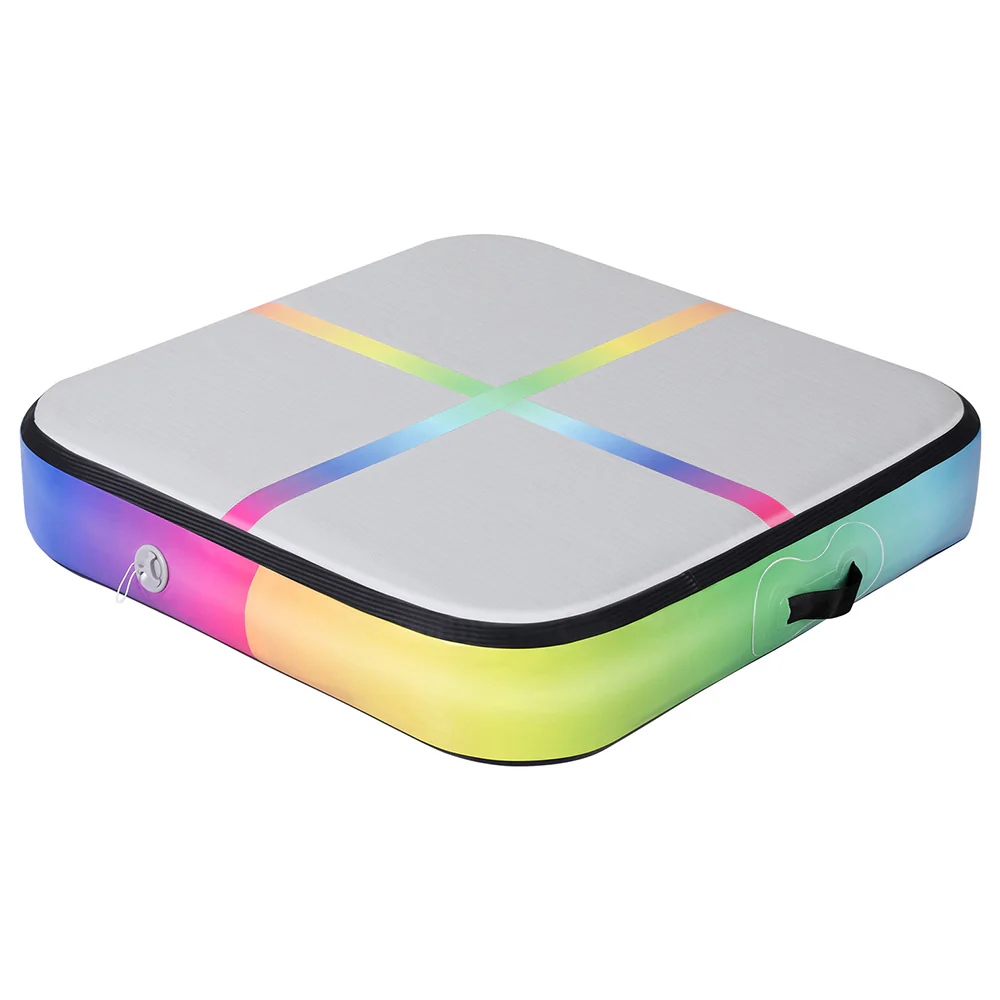 Everfit 1m Air Track Mat Inflatable Gymnastics Tumbling Mat Colourful - Nurns