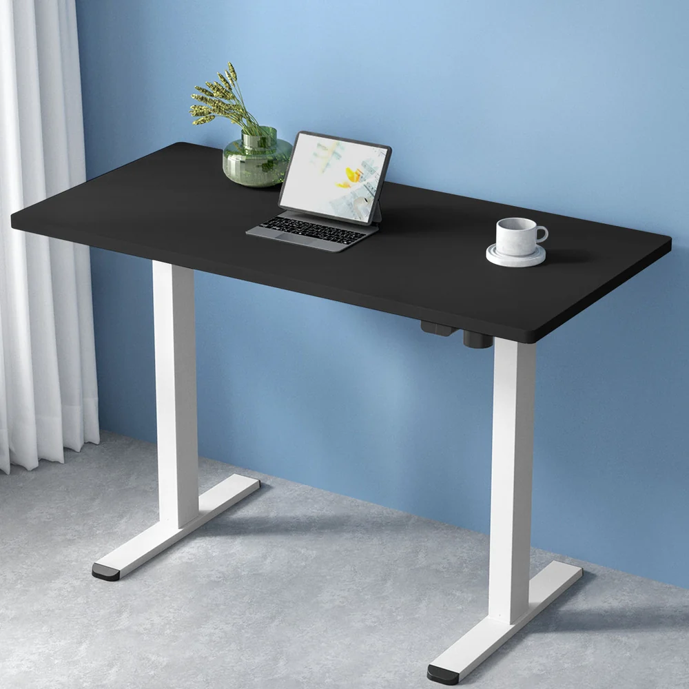 Artiss Standing Desk Motorised Sit Stand Desks Black 120cm - Nurns
