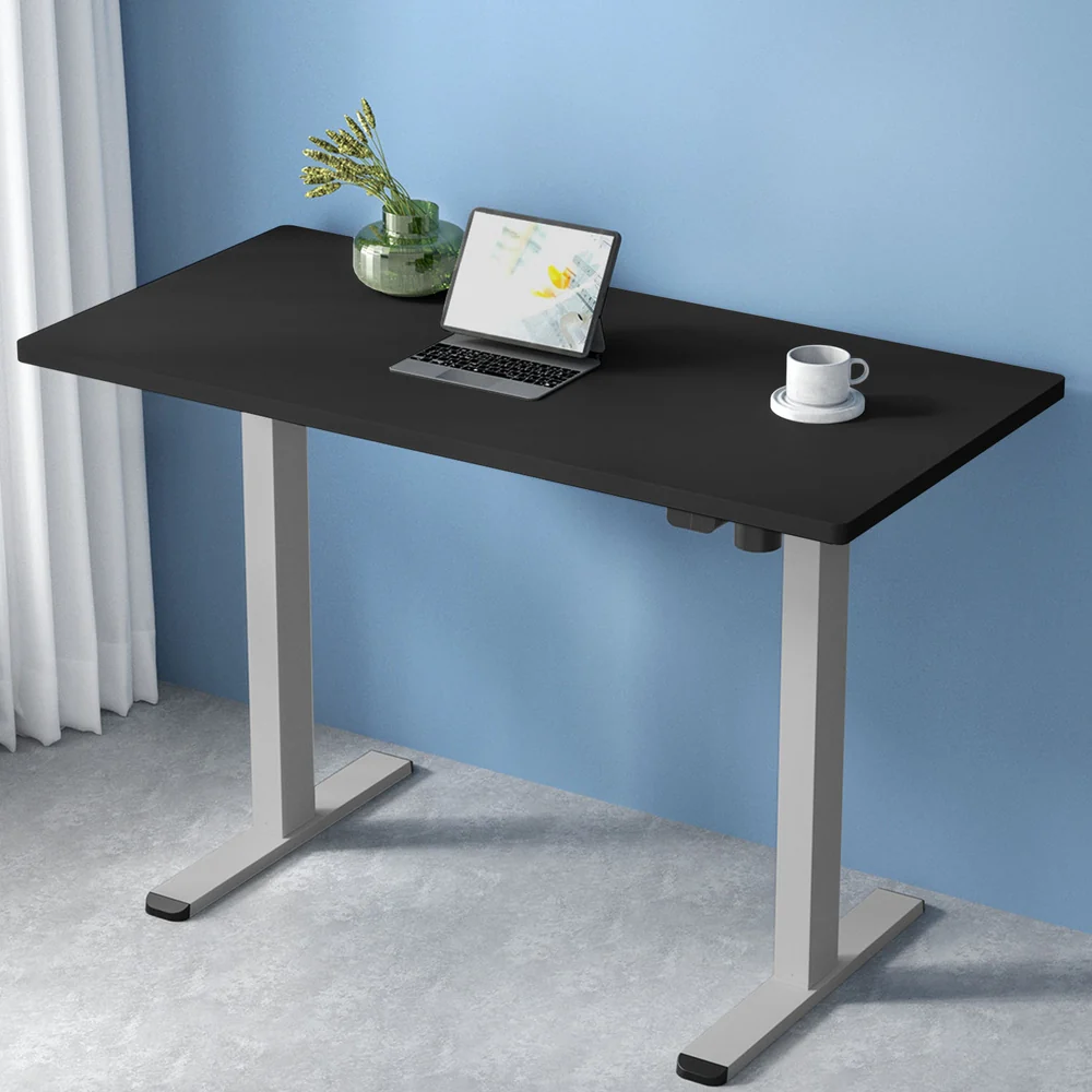Artiss Standing Desk Motorised 140cm Black - Nurns