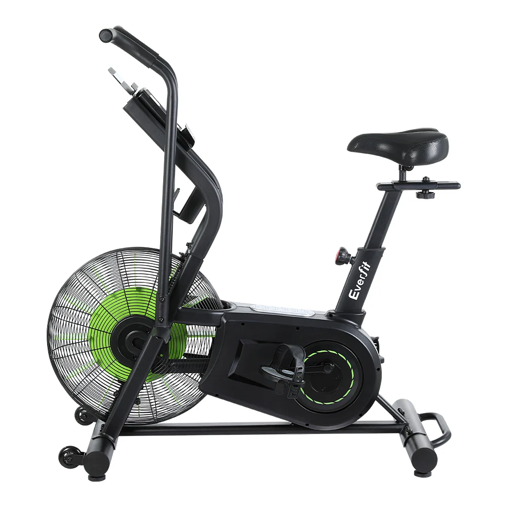 Everfit Air Bike Dual Action Exercise Bike Fitness Home Gym Cardio - Nurns