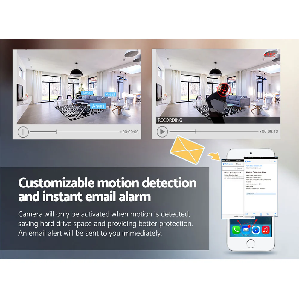 Wireless CCTV 3MP Camera Bullet - Nurns