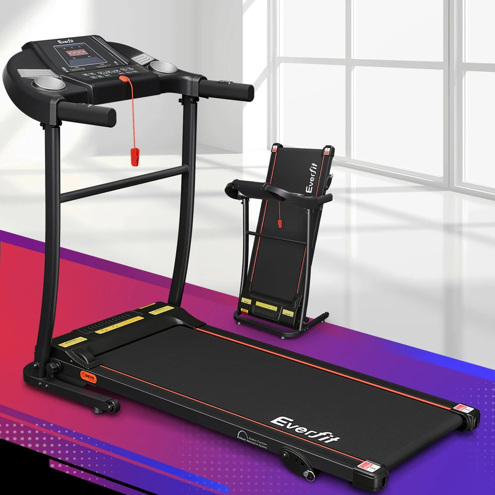 Everfit Treadmill Electric Home Gym Fitness Exercise Equipment Incline 400mm - Nurns