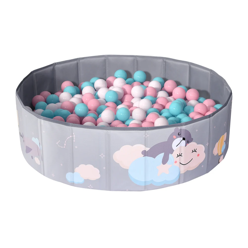 Kids Ball Pool Pit Toddler Ocean Play Foldable Child Playhouse Storage Bag - Nurns