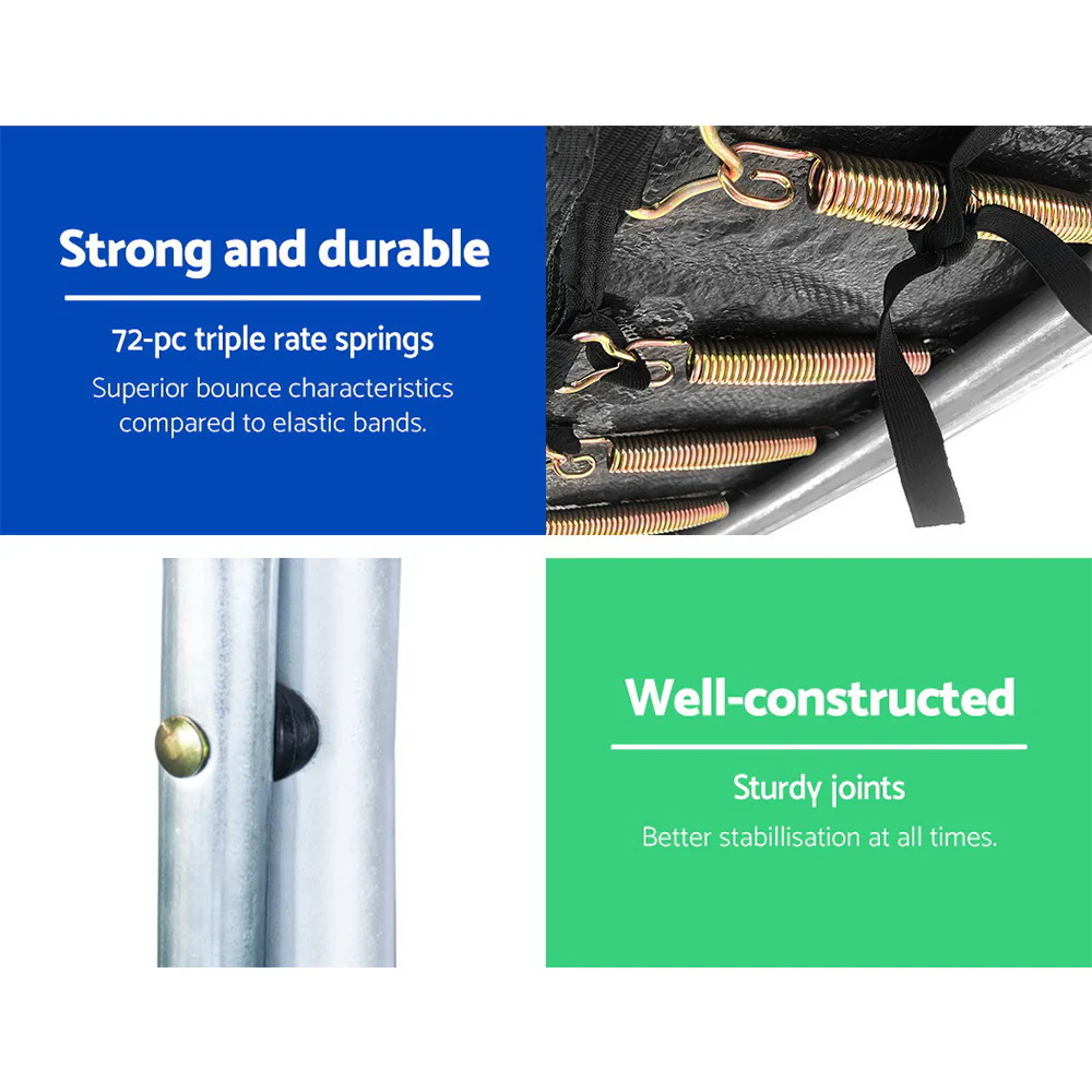 Everfit Trampoline for Kids 12ft Rebounder for Kids - Nurns