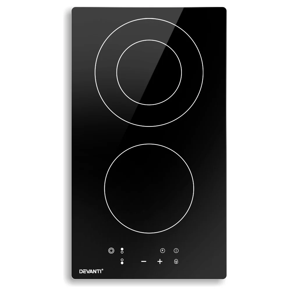 Devanti Electric Ceramic Cooktop 30cm - Nurns