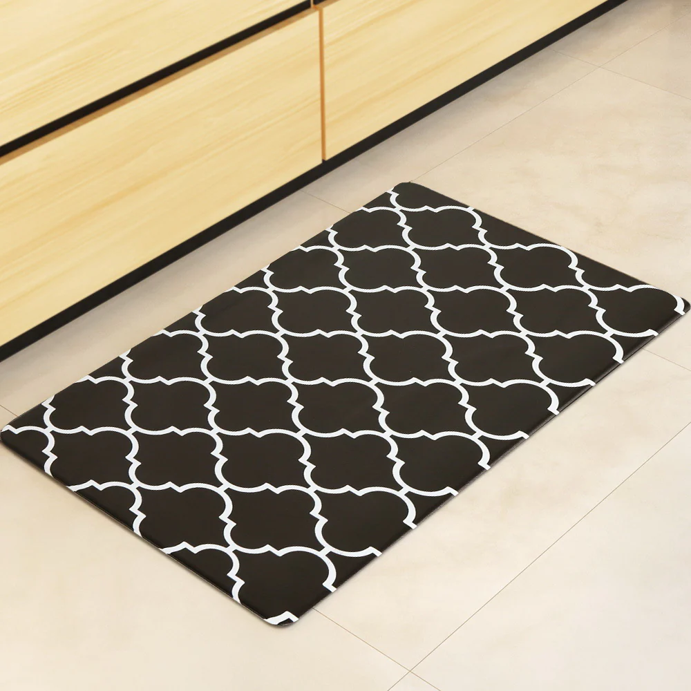 Wren 45x75 Kitchen Mat Non-slip PVC Anti Fatigue Floor Rug Home - Nurns