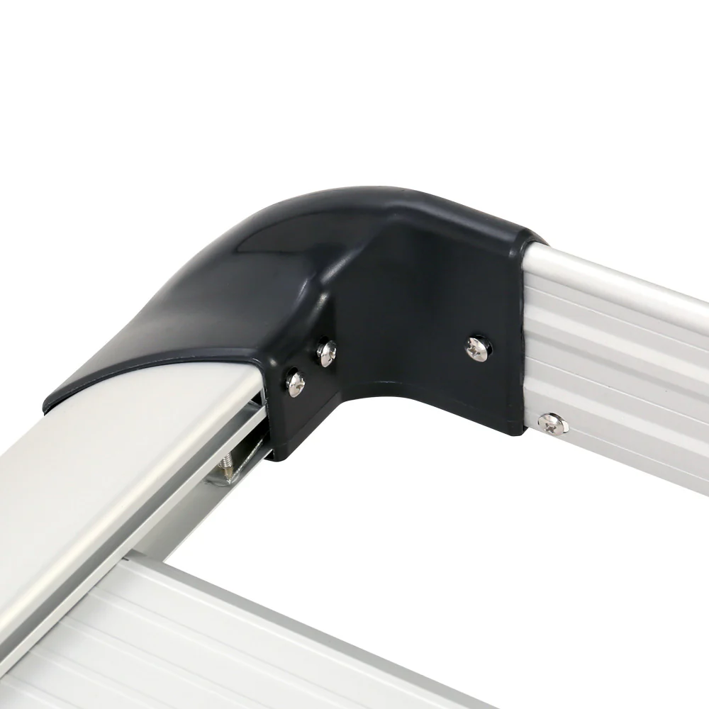 Universal Car Roof Rack Basket Luggage Vehicle Cargo Carrier 140cm Silver - Nurns