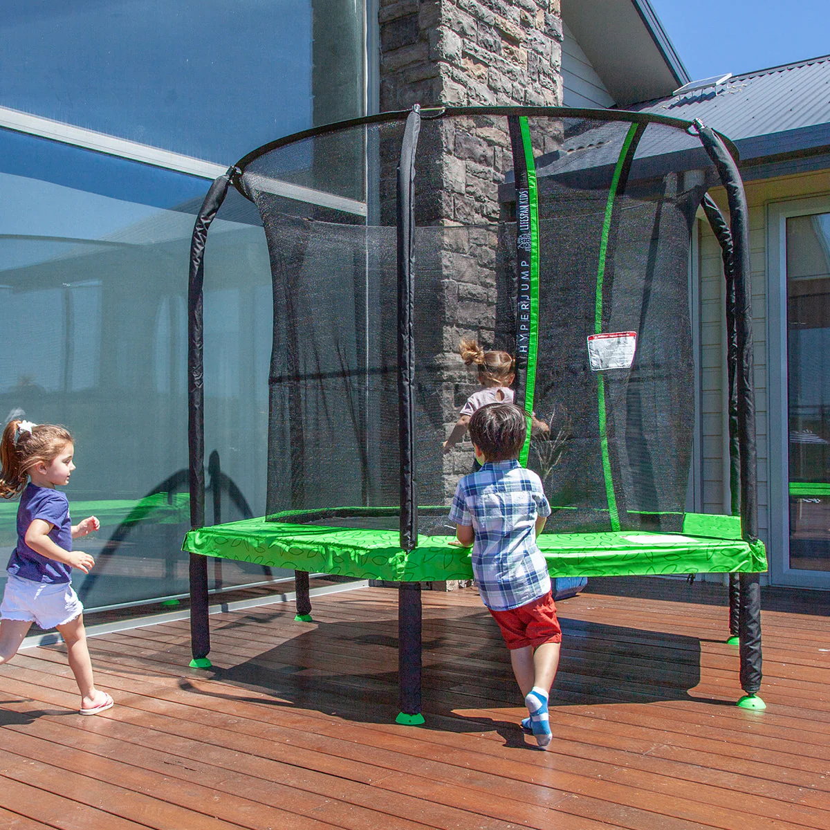 Lifespan Trampoline for Kids 7FT Springless Hoppy 2 Set - Nurns