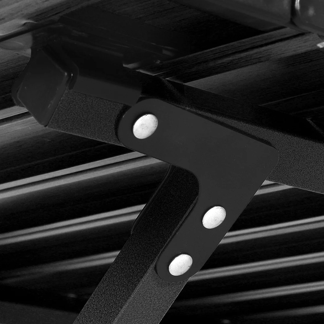 Folding Camping Table Chair Set - Black - Nurns