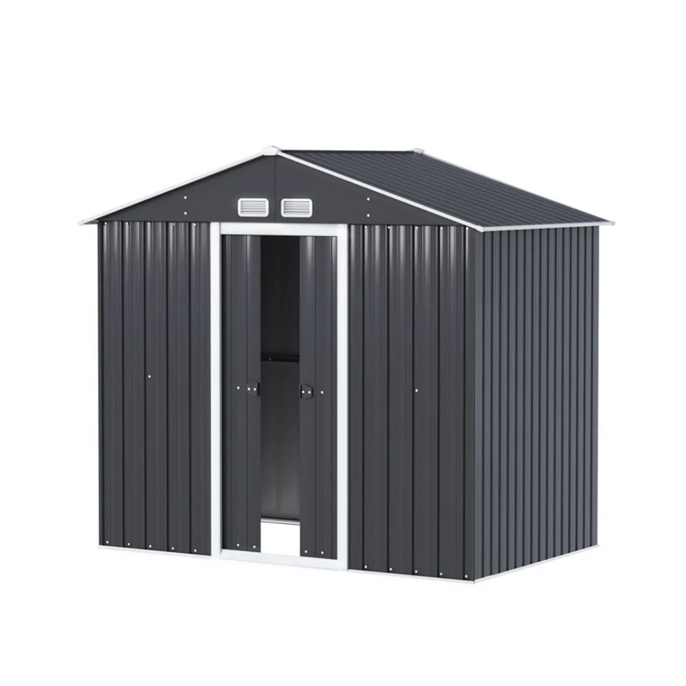 Giantz Garden Shed Outdoor Storage 2.15x1.3M Tool Workshop House Shelter Sliding Door - Nurns