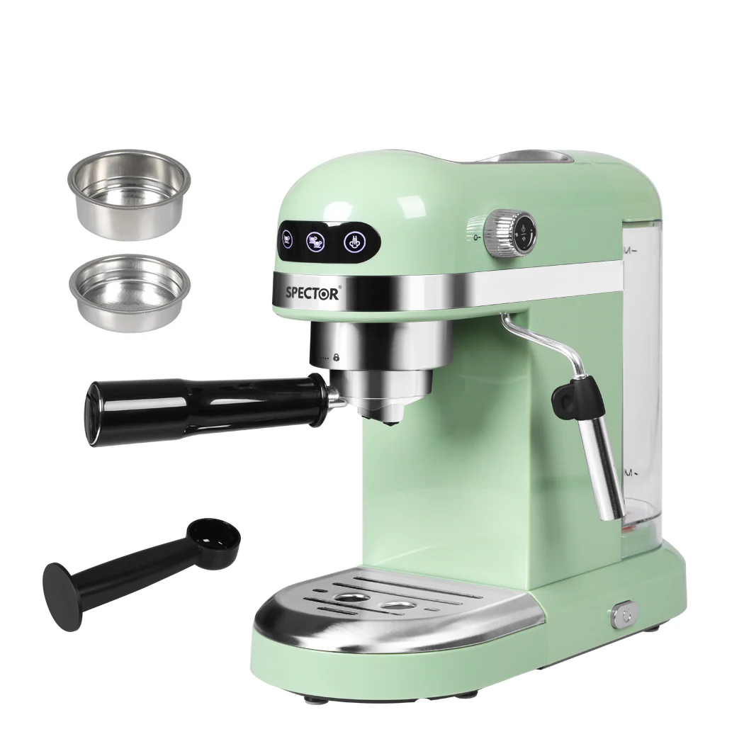 Spector Coffee Maker Machine Espresso Green Mint - Nurns