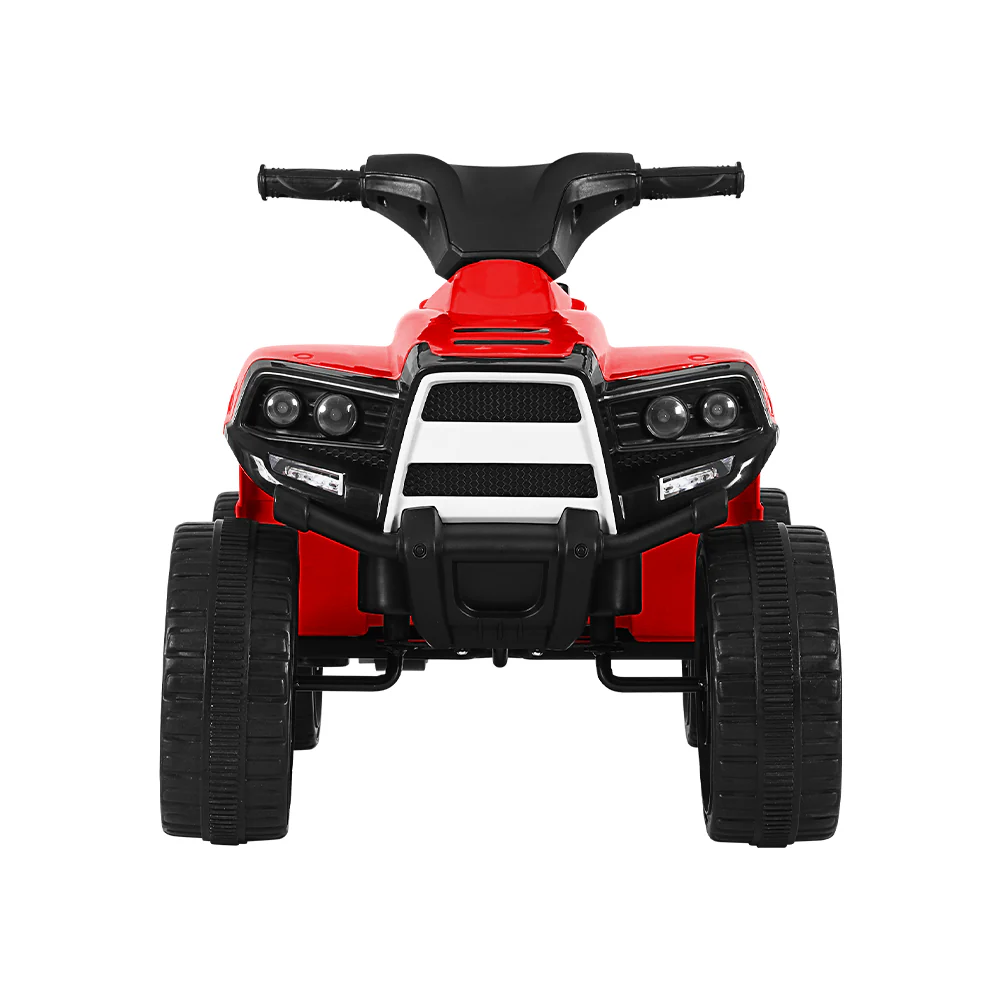 Kids Ride On ATV Quad Motorbike Car 4 Wheeler Electric Toys Battery - Red - Nurns