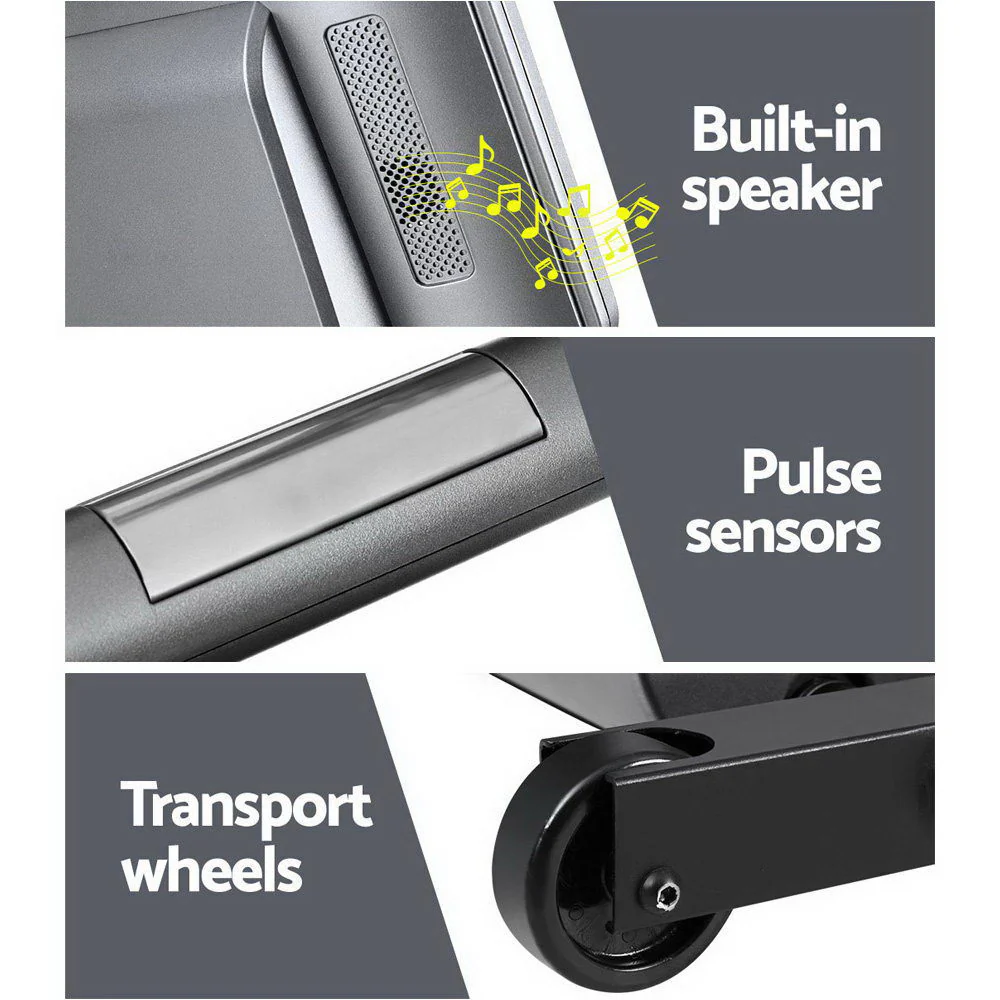 Everfit Treadmill Electric Incline Trainer Professional Home Gym Fitness Machine - Nurns