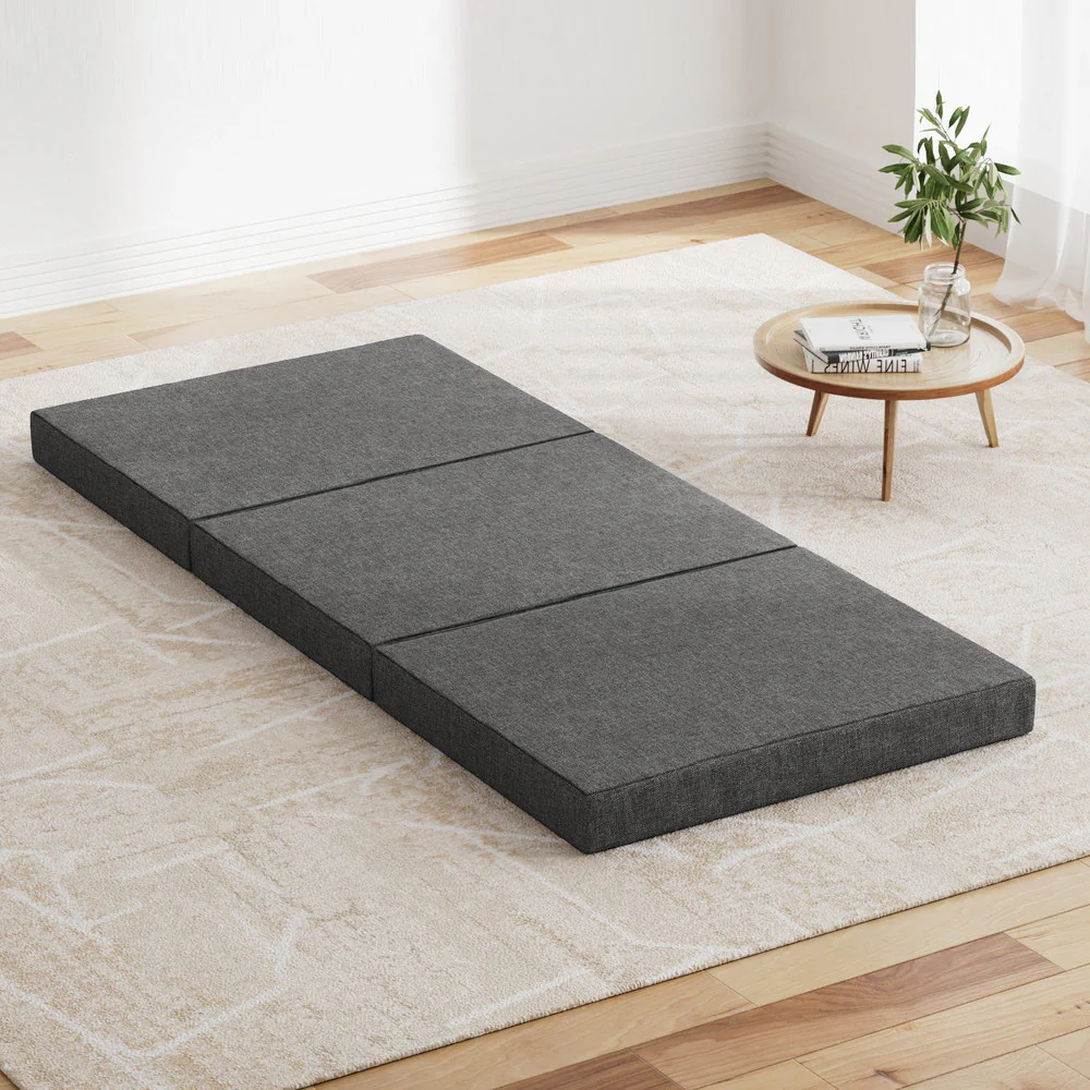 Natalie 10cm Folding Foam Portable Mattress - Single - Nurns
