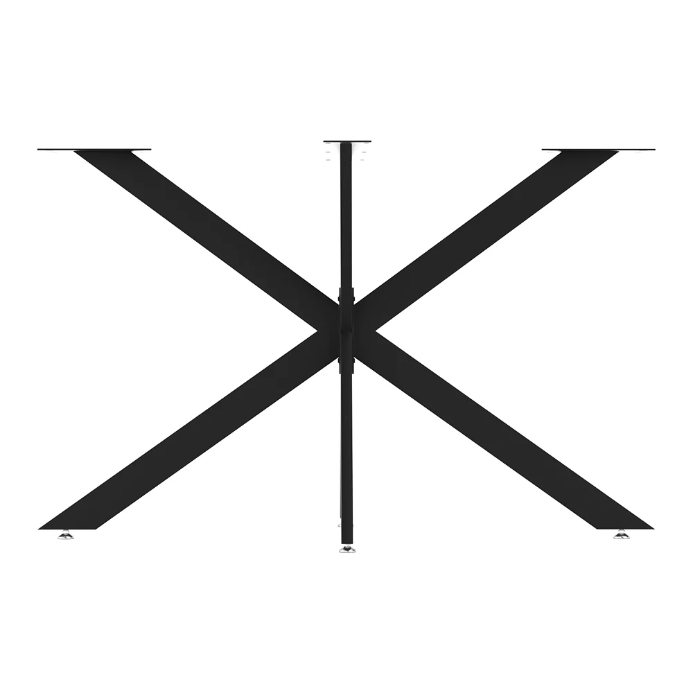 Starburst Table Legs Coffee Dining Table Legs DIY Metal Leg 120X68cm - Nurns