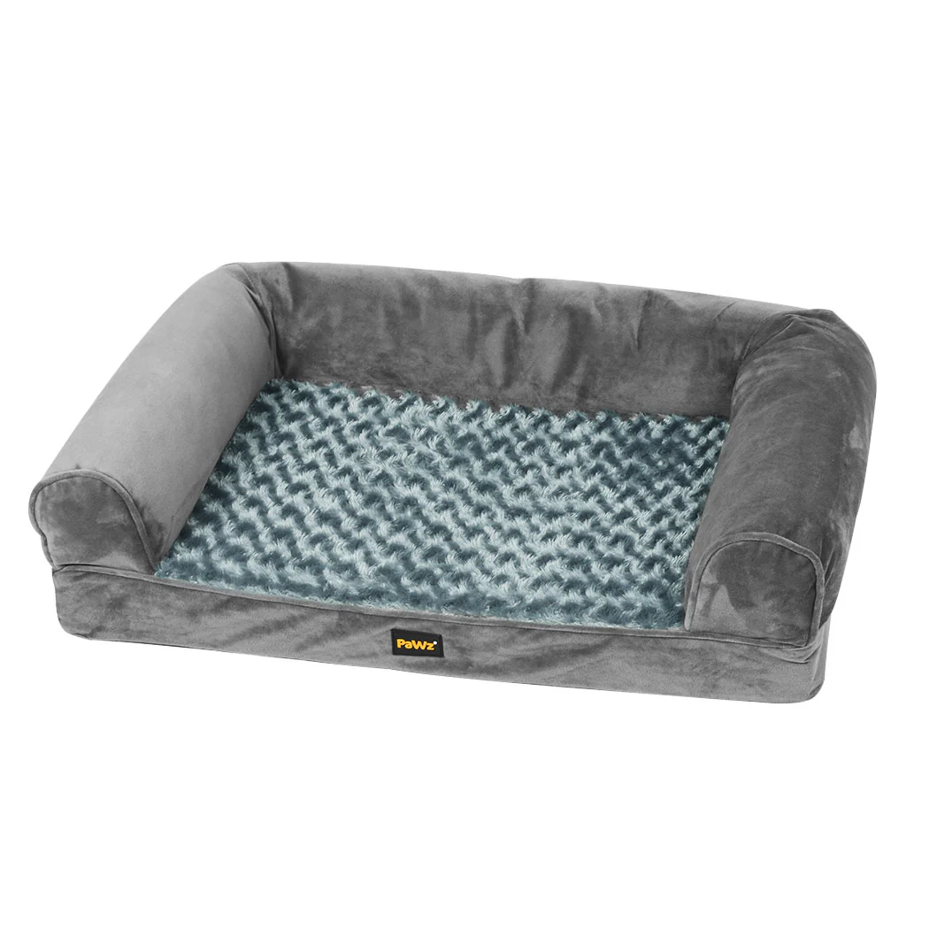 MEDIUM Dog Beds Pet Sofa Bedding - Grey - Nurns