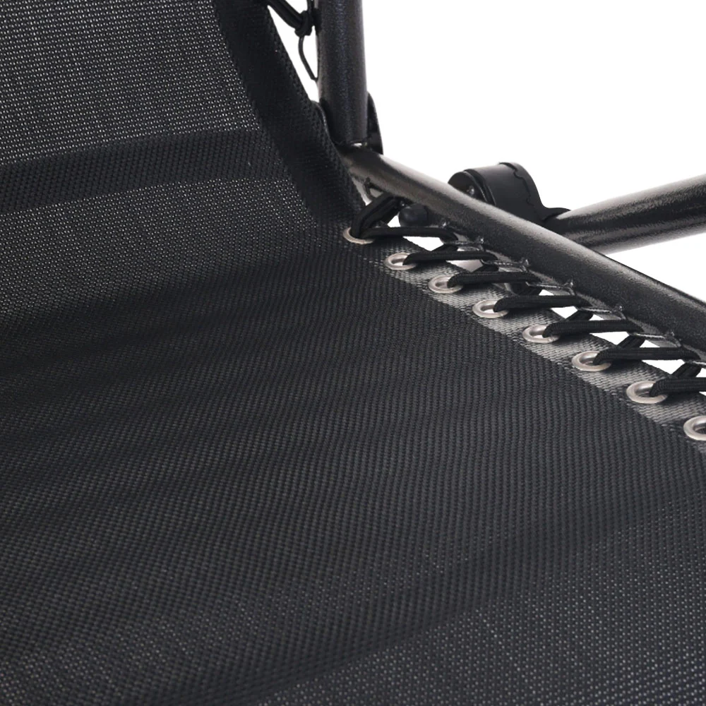 Loughton Zero Gravity Folding Recliner Outdoor Chair - Black - Nurns