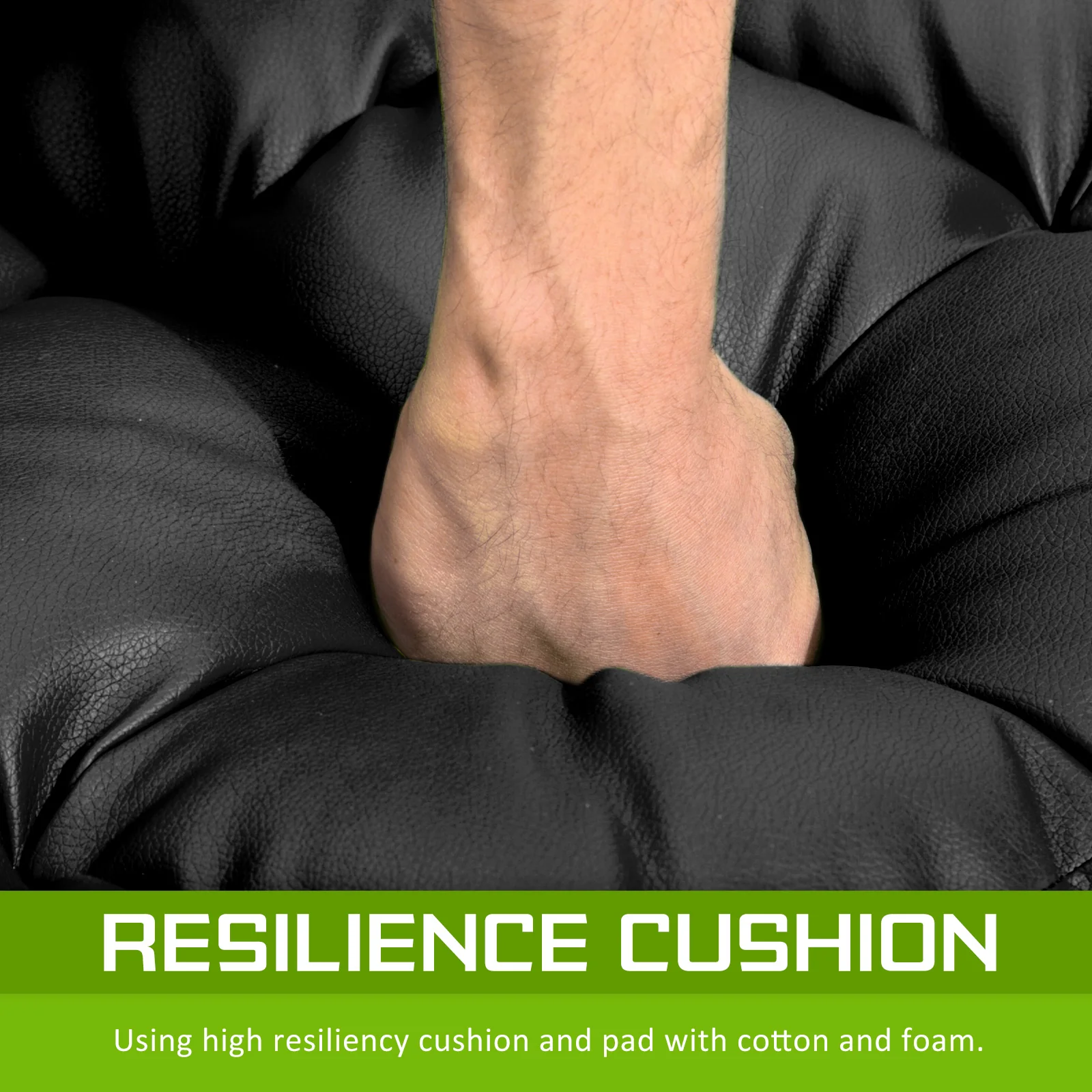 Merryn 2-Seater Lounge Couch Sofa Bed Double Seat Leather - Black - Nurns